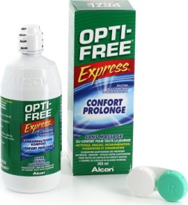 Opti Free Express Υγρό Απολύμανσης Φακών Επαφής Πολλαπλών Χρήσεων 355ml