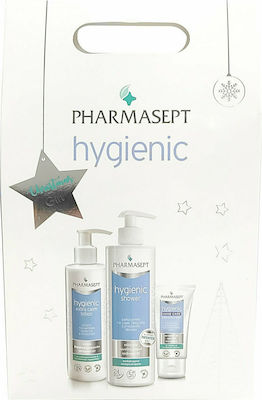 Pharmasept Christmas Gift Hygienic Set Shower 500ml, Extra Calm Lotion 250ml & Intensive Hand Cream 75ml