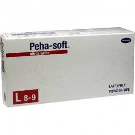 Hartmann Peha-soft Nitrile Powder Free Gloves Λευκό  LARGE 100τμχ