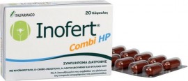 Italfarmaco Inofert Combi HP Συμπλήρωμα Διατροφής με Μυο-Ινοσιτόλη, D-Chiro-Ινοσιτόλη Και Φυλλικό Οξύ, 20caps