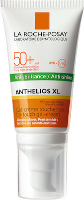 La Roche Posay Anthelios XL Dry Touch Gel-Cream Anti-Shine Pump SPF50+,  Αντηλιακή Gel-Κρέμα Προσώπου 50ml