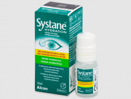 Systane Hydration Χωρίς Συντηρητικά Οφθαλμικές Σταγόνες με Υαλουρονικό Οξύ 10ml