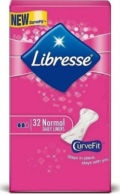 Libresse CurveFit Normal Σερβιετάκια 32τμχ