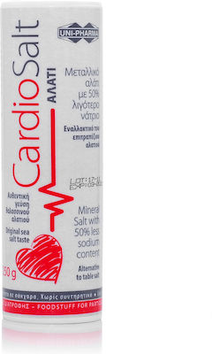 Uni-Pharma Αλάτι Υποκατάστατο Cardiosalt με 50% Λιγότερο Νάτριο 250gr