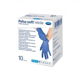 Peha-Soft Nitrile, Εξαιρετικά Απαλά Εξεταστικά Γάντια Χωρίς Λάτεξ Από Συνθετικό Καουτσούκ Νιτριλίου 10 Τεμάχια