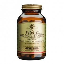 Solgar Ester C Plus 1000 mg, Συμπλήρωμα διατροφής με Βιταμίνη C, 90tabs