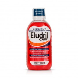 Elgydium Eludril Care Antibacterial Mouthwash, Στοματικό Διάλυμα Για Στοματικές Πλύσεις Κατά Της Πλάκας, 500ml