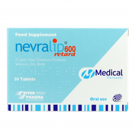 Medical Nevralip 600 Retard , Αντιοξειδωτική δράση 20tabs