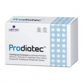 Libytec Prodiatec, Συμπλήρωμα διατροφής που συνδυάζει δύο φυτικά εκχυλίσματα, μαζί με βιταμίνες και ιχνοστοιχεία 30caps