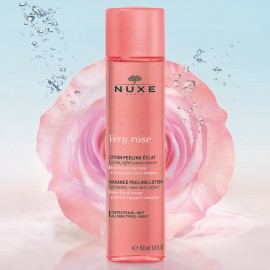 Nuxe Very Rose Radiance Peeling Lotion, Λοσιόν Απολέπισης Προσώπου για Λάμψη 150ml