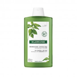 Klorane Seboregulating Treatment Shampoo, Σαμπουάν Aγωγής Kατά της Λιπαρότητας με εκχύλισμα Τσουκνίδας 400ml