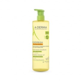 A-Derma Exomega Control Emollient Shower Oil Anti Scratching, Μαλακτικό έλαιο καθαρισμού για το αίσθημα κνησμού 750ml
