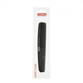 Titania Hair Care Comb, Χτένα Ιδανική για Άνδρες σε Χρώμα Μαύρο 1 τμχ