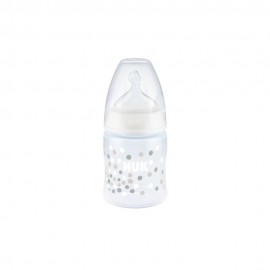 Nuk Fisrt Choise+ Bottle, Μπιμπερό Πλαστικό με Δείκτη Ελέγχου Θερμοκρασίας και Θηλή Σιλικόνης από 0-6 Μηνών 150ml 