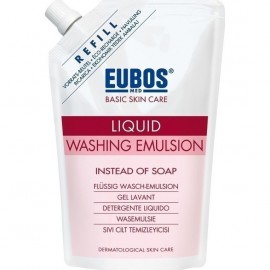 EUBOS Refill Liquid Washing Emulsion, Υγρό Καθαρισμού Προσώπου και Σώματος 400ml