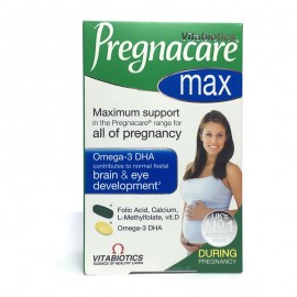 Vitabiotics Pregnacare Max, Συμπλήρωμα για διατροφική υποστήριξη κατά τη διάρκεια της εγκυμοσύνης 84ταμπλέτες