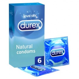 Durex Natural Κλασικά Προφυλακτικά 6τμχ