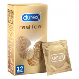 Durex Real Feel, Για φυσική αίσθηση 12τμχ