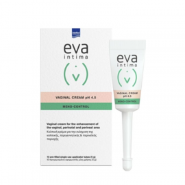 Intermed Eva Intima Meno-Control Vaginal Cream, Κολπική Κρέμα για Ενίσχυση Κολπικής Περιοχής 10 x 5gr