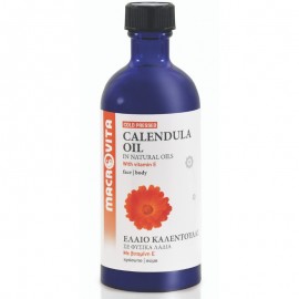 Macrovita Calendula Oil, Έλαιο Καλέντουλας με Βιταμίνη Ε για Πρόσωπο και Σώμα 100 ml