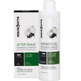 Macrovita Promo Pack After Shave Gel 100ml & ΔΩΡΟ Shower Gel 250ml