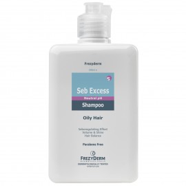 Frezyderm Seb Excess Shampoo, Σαμπουάν σχεδιασμένο για να Ρυθμίζει & να Εξισορροπεί τη Λιπαρότητα των Μαλλιών 200ml