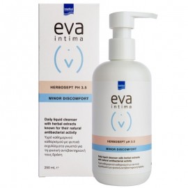 Intermed Eva Intima Herbosept Wash pH 3.5, Yγρό Καθημερινού Καθαρισμού με Φυσική Αντιβακτηριακή Δράση για την Ευαίσθητη Περιοχή 250ml 