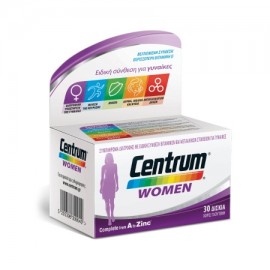 Centrum Women, Συμπλήρωμα με ειδική σύνθεση Βιταμινών & Μεταλλικών στοιχείων για Γυναίκες 30tabs