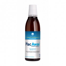 PlacAway Thera Plus, Στοματικό Διάλυμα με Χλωρεξιδίνη 0.2% & Yαλουρονικό Οξύ 0.05%  250ml