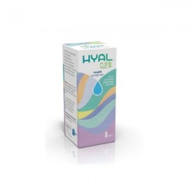 Hyal Eye Drops 0.2%, Ενυδατικό Κολλύριο Για την Ξηροφθαλμία 10ml