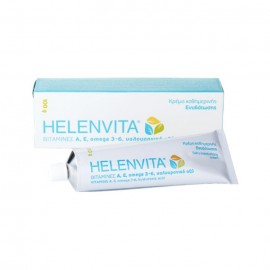 Helenvita, Κρέμα Καθημερινής Ενυδάτωσης Για Πρόσωπο/Σώμα με Bιταμίνες Α, Ε, Ωμέγα 3-6, Υαλουρονικό Οξύ 100gr