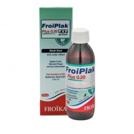 Froika Froiplak Plus O.20 PVP Action, Στοματικό Διάλυμα κατά της Χρώσης 250ml