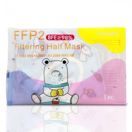 Παιδική Μάσκα Φίλτρου Προστασίας Προσώπου FFP2 Μίας Χρήσης Μέχρι 3 Ετών 1τμχ