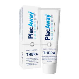 Plac Away Thera Plus, Οδοντόκρεμα βοηθάει στην αντιμετώπισης της Πλάκας της Ουλίτιδας & Περιοδοντίτιτδας 75ml