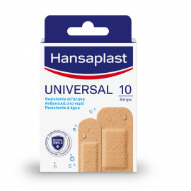Hansaplast Universal Bacteria Shield,  Επιθέματα ανθεκτικά στο νερό 10τμχ