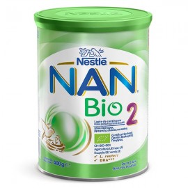 Nestle Nan Bio 2, Γάλα Δεύτερης Βρεφικής Ηλικίας σε Σκόνη Από τον 6ο Μήνα 400gr