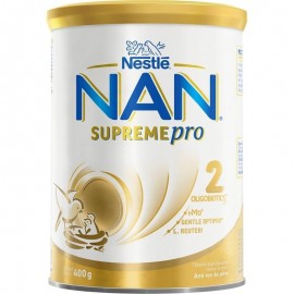 Nestle Nan Supreme Pro 2, Γάλα 2ης Βρεφικής Ηλικίας σε Σκόνη από 6 Μηνών και Άνω  400gr
