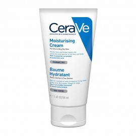 CeraVe Moisturizing Cream, Ενυδατική Κρέμα για Πρόσωπο & Σώμα Ιδανική για Ξηρό & Πολύ Ξηρό Δέρμα 50gr