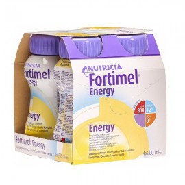 NUTRICIA FORTIMEL Energy με γεύση Βανίλια 4x200ml (Συσκευασία 4 τεμαχίων )