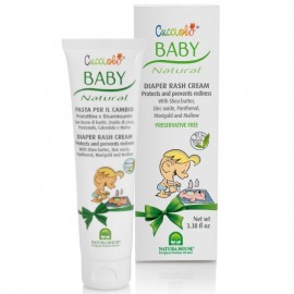 Cucciolo Baby Natural Diaper Rush Cream, Κρέμα Αλλαγής Πάνας που Προστατεύει και Προλαμβάνει Ερεθισμούς με Βούτυρο Καριτέ 100 ml
