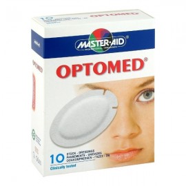 Master Aid Optomed Super, Αυτοκόλλητη οφθαλμική γάζα 96mm x 66mm 10τμχ