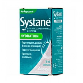 Alcon Systane Hydration Drops, Λιπαντικές Οφθαλμικές Σταγόνες 10ml