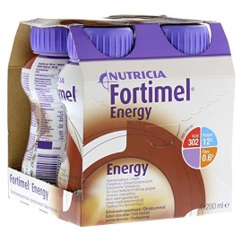 NUTRICIA FORTIMEL Energy με γεύση Σοκολάτα 4x200ml (Συσκευασία 4 τεμαχίων )