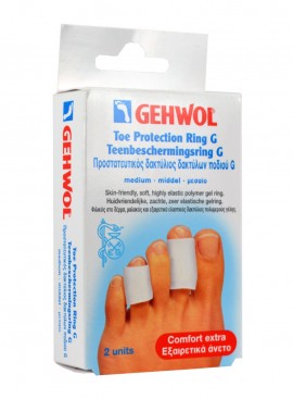 Gehwol Toe Protection Ring G Medium, Προστατευτικός δακτύλιος δακτύλων ποδιού G 2Τεμ (30Mm)