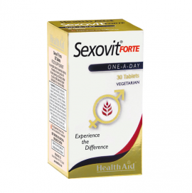 Health Aid Sexovit Unisex, Συμπλήρωμα Διατροφής για Ενίσχυση της Libido, 30tabs