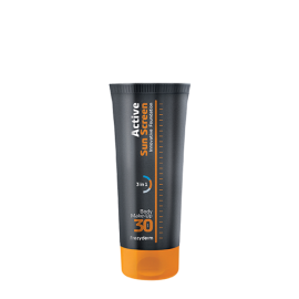 Frezyderm Active Sun Screen Body Make-Up SPF30, Αντιηλιακό Μake Up Σώματος για Υψηλή Προστασία, Εντατική Ενυδάτωση & Αντιγηραντική δράση 75ml