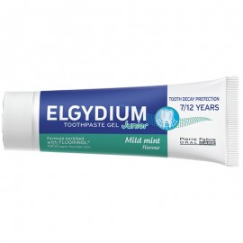 Elgydium Junior, Παιδική Οδοντόκρεμα Gel για προστασία από την Τερηδόνα, 7-12ετών (γεύση μέντας) 50ml