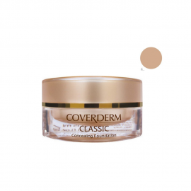 Coverderm Classic Concealing Foundation SPF30 No 04, Αδιάβροχο & Επικαλυπτικό Make-Up για Κάλυψη των Ατελειών 15ml
