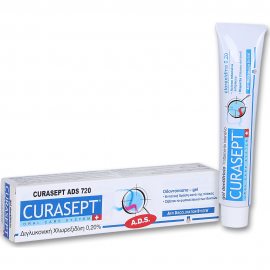 Curasept ADS 720, Οδοντόκρεμα-Gel κατά της οδοντικής πλάκας 75ml