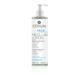 Corium Face Micellar Lotion, Λοσιόν Καθαρισμού για Πρόσωπο & Μάτια Ιδανικό Για Όλους τους τύπους Επιδερμίδας 300ml